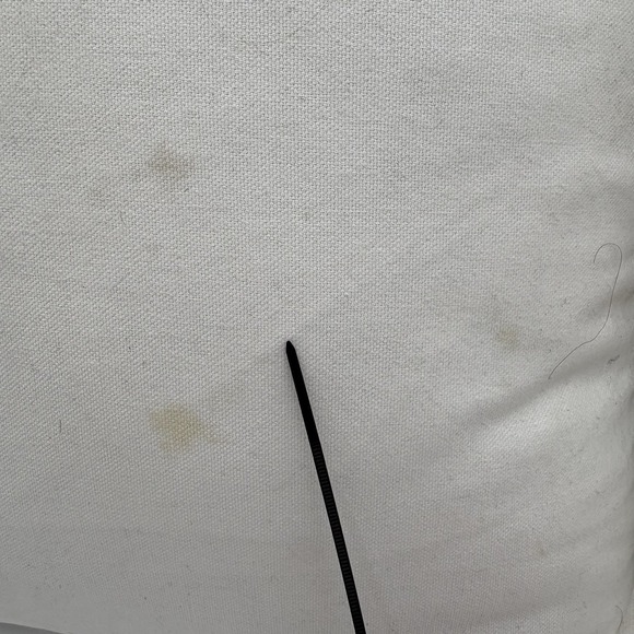 Set 2 Boho Embroidered Throw Pillows 16x16 Geometric Floral Zip Cover W/ Inserts - Picture 6 of 10